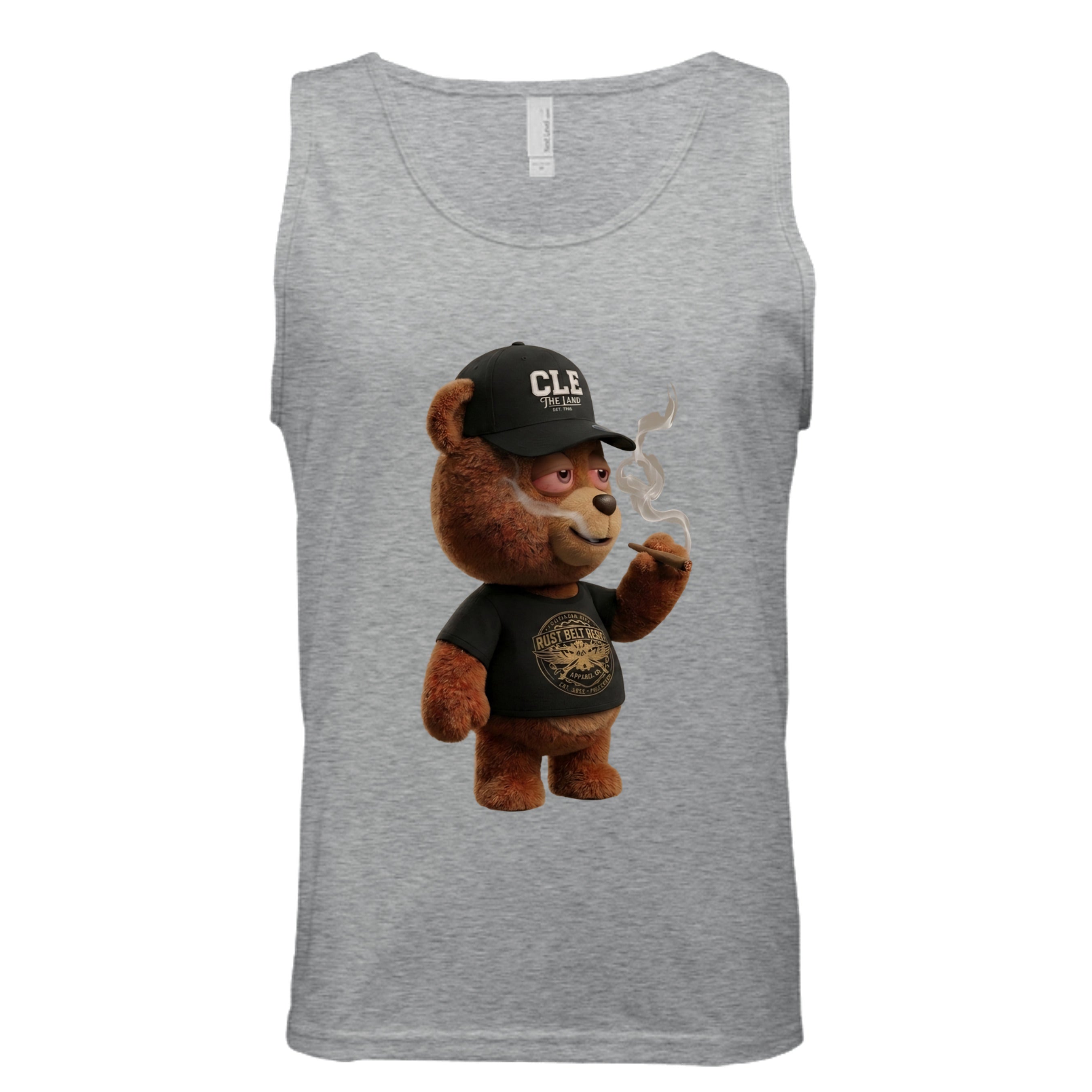 Heather Grey - 3633 - FRONT